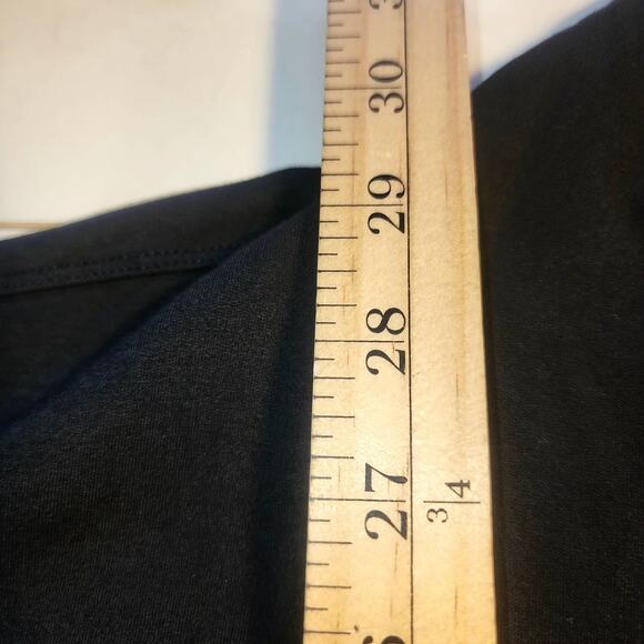 Lululemon Back In Action Wrap Women 8/10 Black Athleisure yoga gym workout comfy - Picture 6 of 8